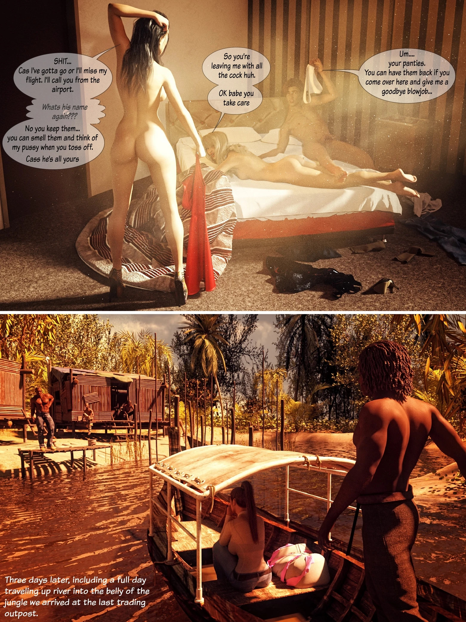 Jungle Fever porn comic picture 4