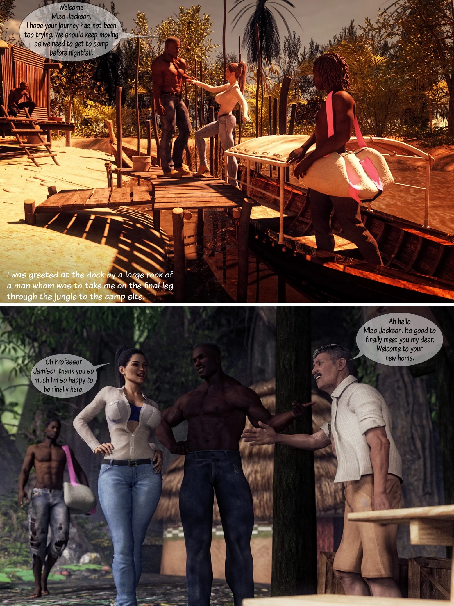 Jungle Fever porn comic picture 5