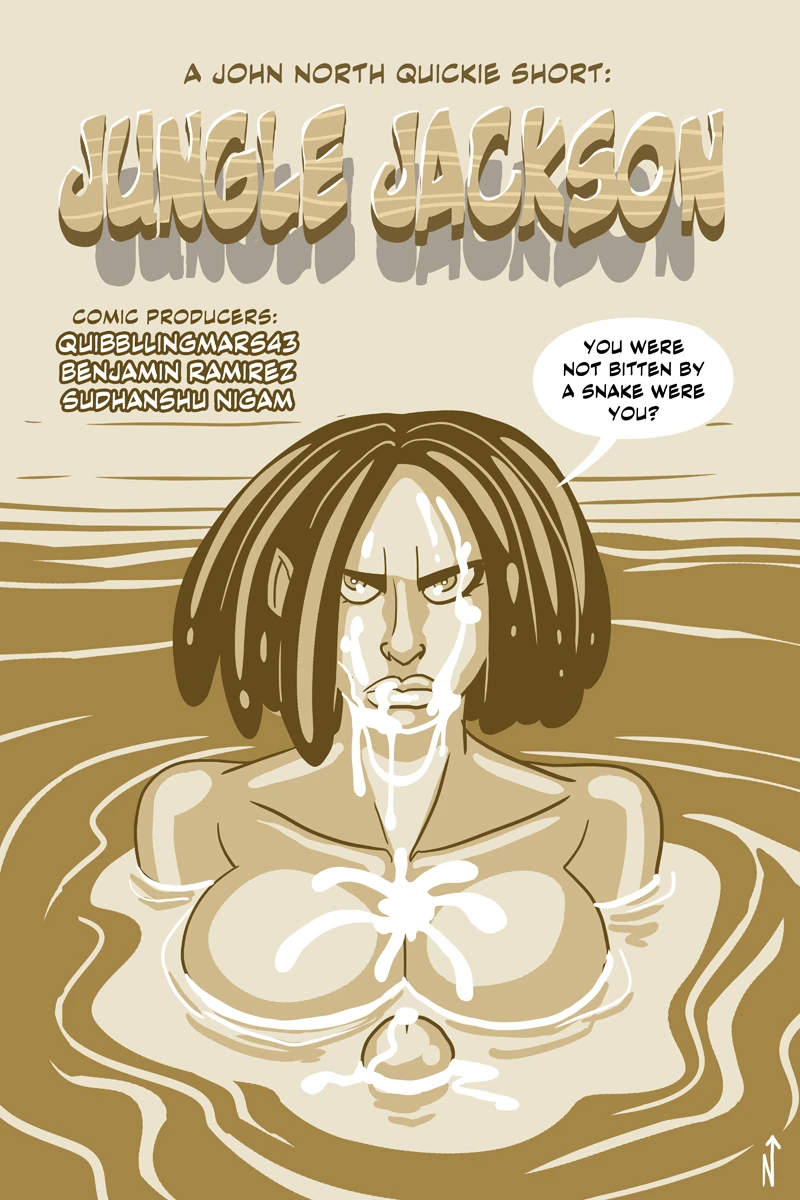Jungle Jackson and the golden egg porn comic picture 1