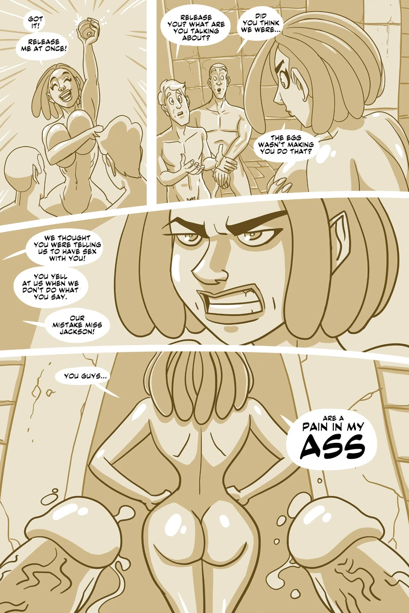 Jungle Jackson and the golden egg porn comic picture 7