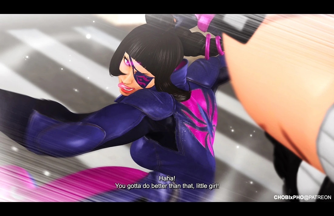 JURI HAN & CAMMY - KILLER BEE & THE SPIDER'S WEB porn comic picture 4