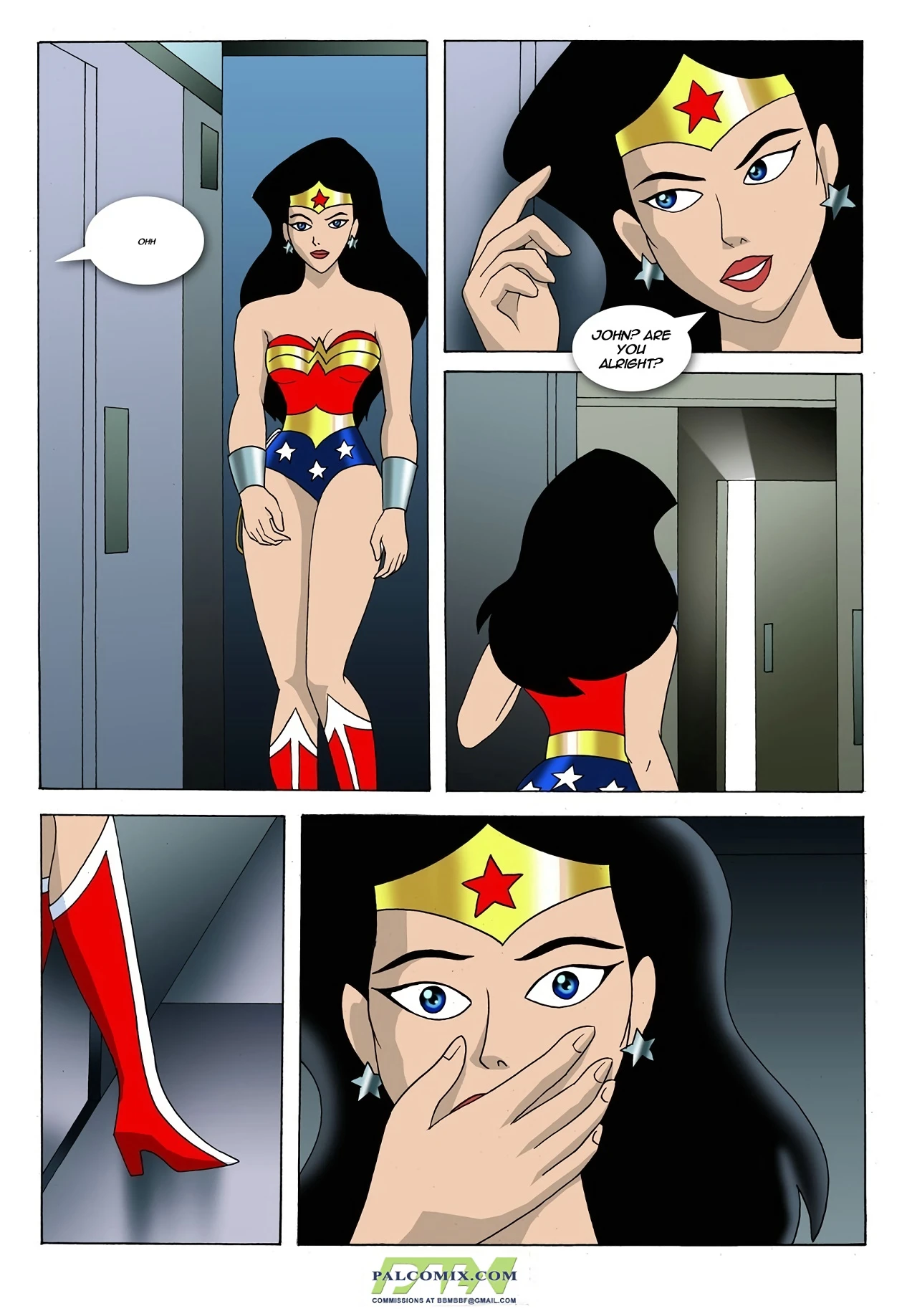 Justice League porn comic picture 2