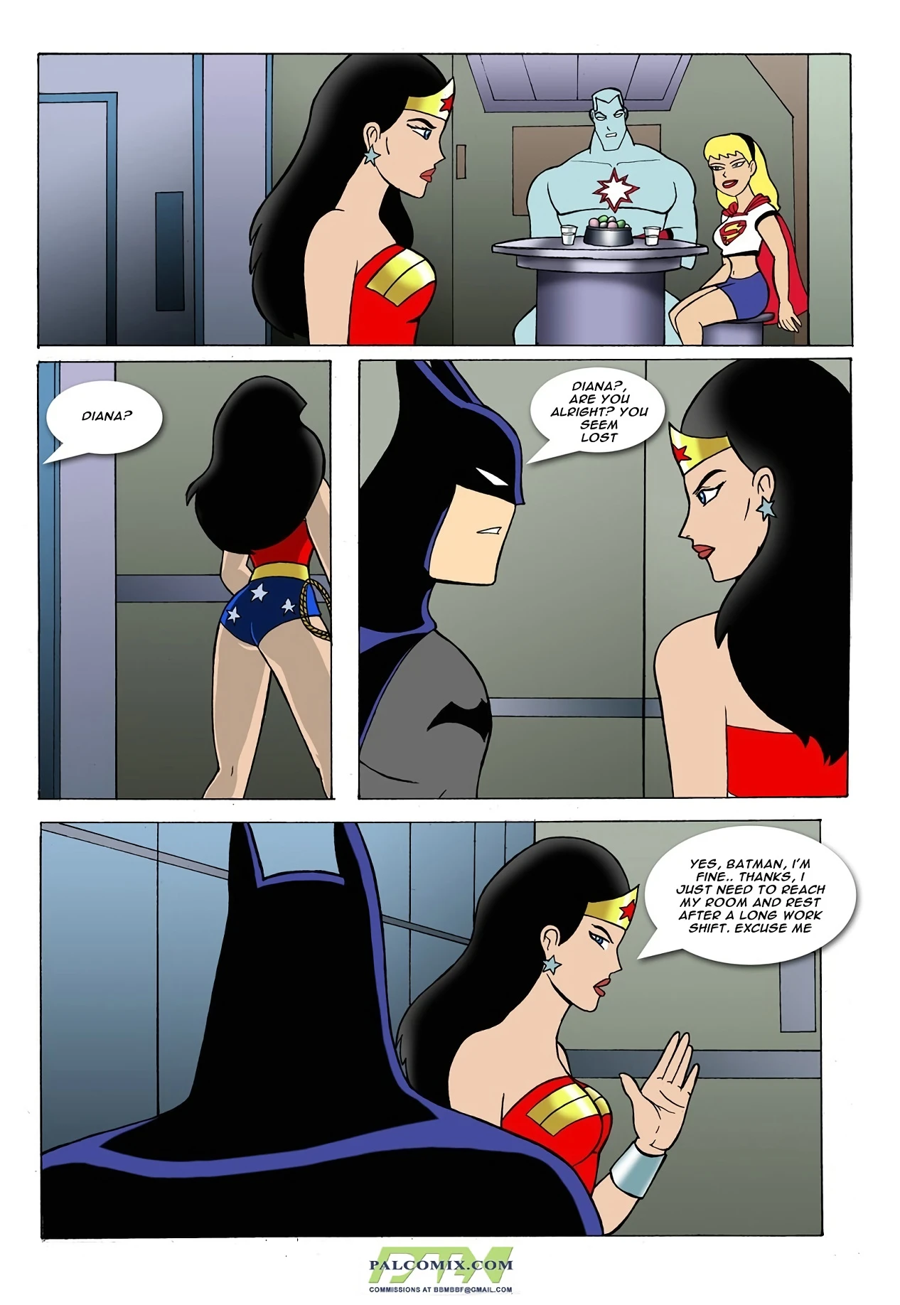 Justice League porn comic picture 5