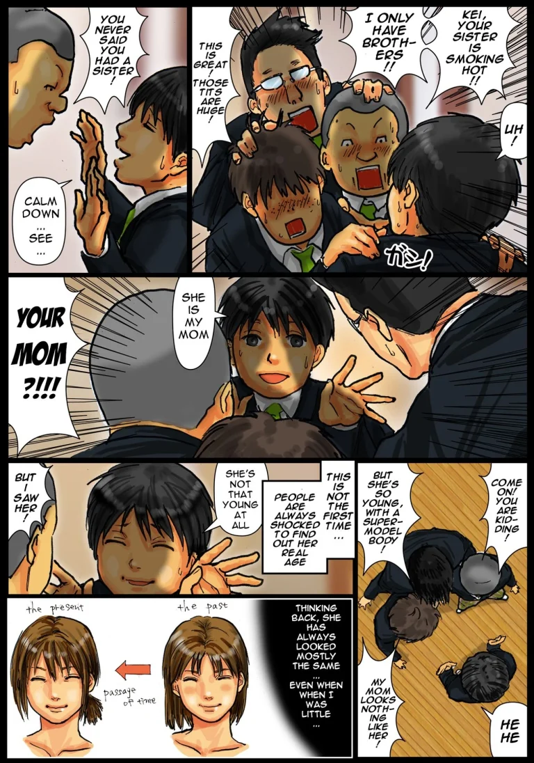 Kaa-san no Ana Tsukawasete ~Zenpen~ | Cumming Inside Mommy's Hole porn comic picture 14