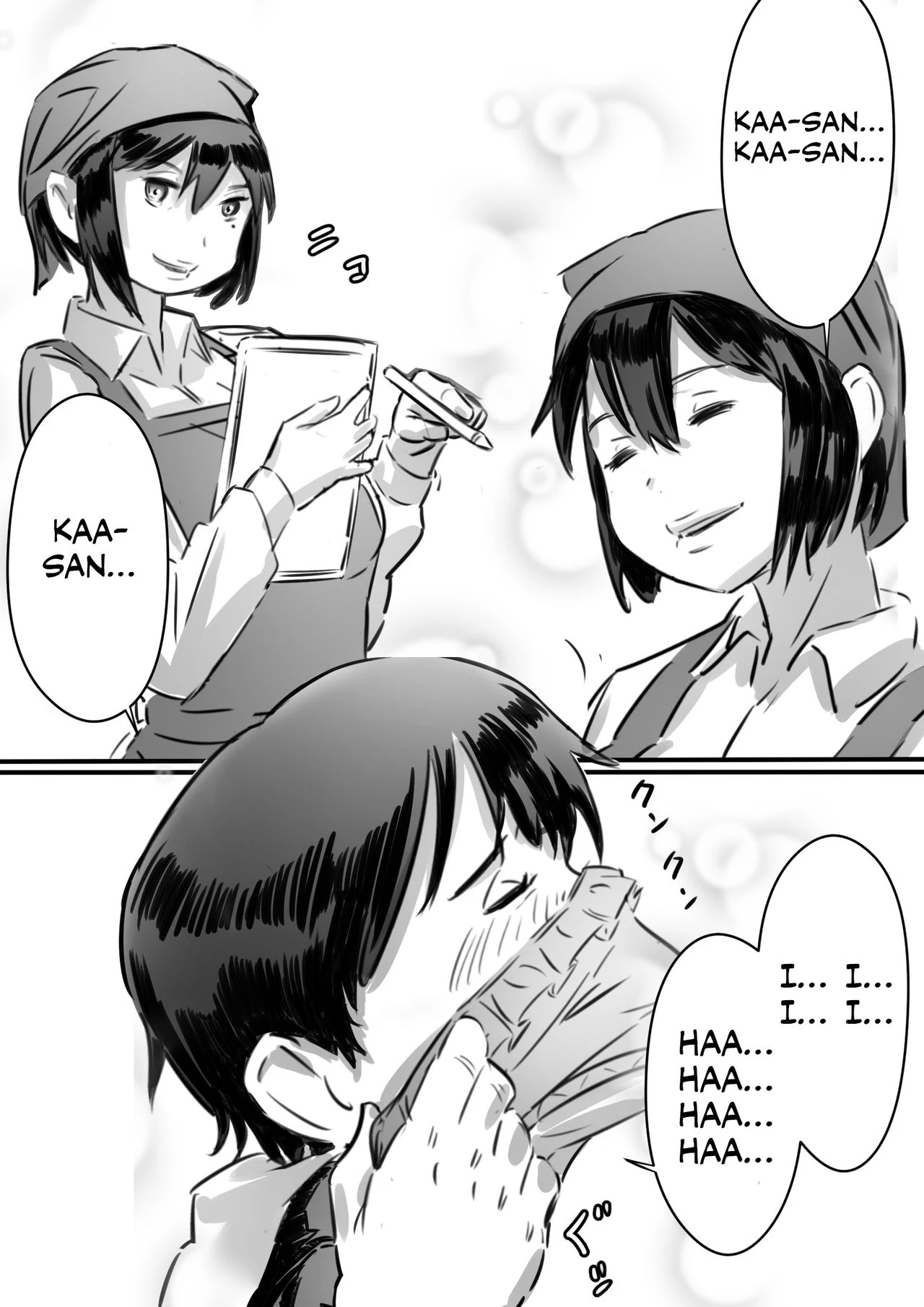 Kaa-san wa Boku no Mono! porn comic picture 21