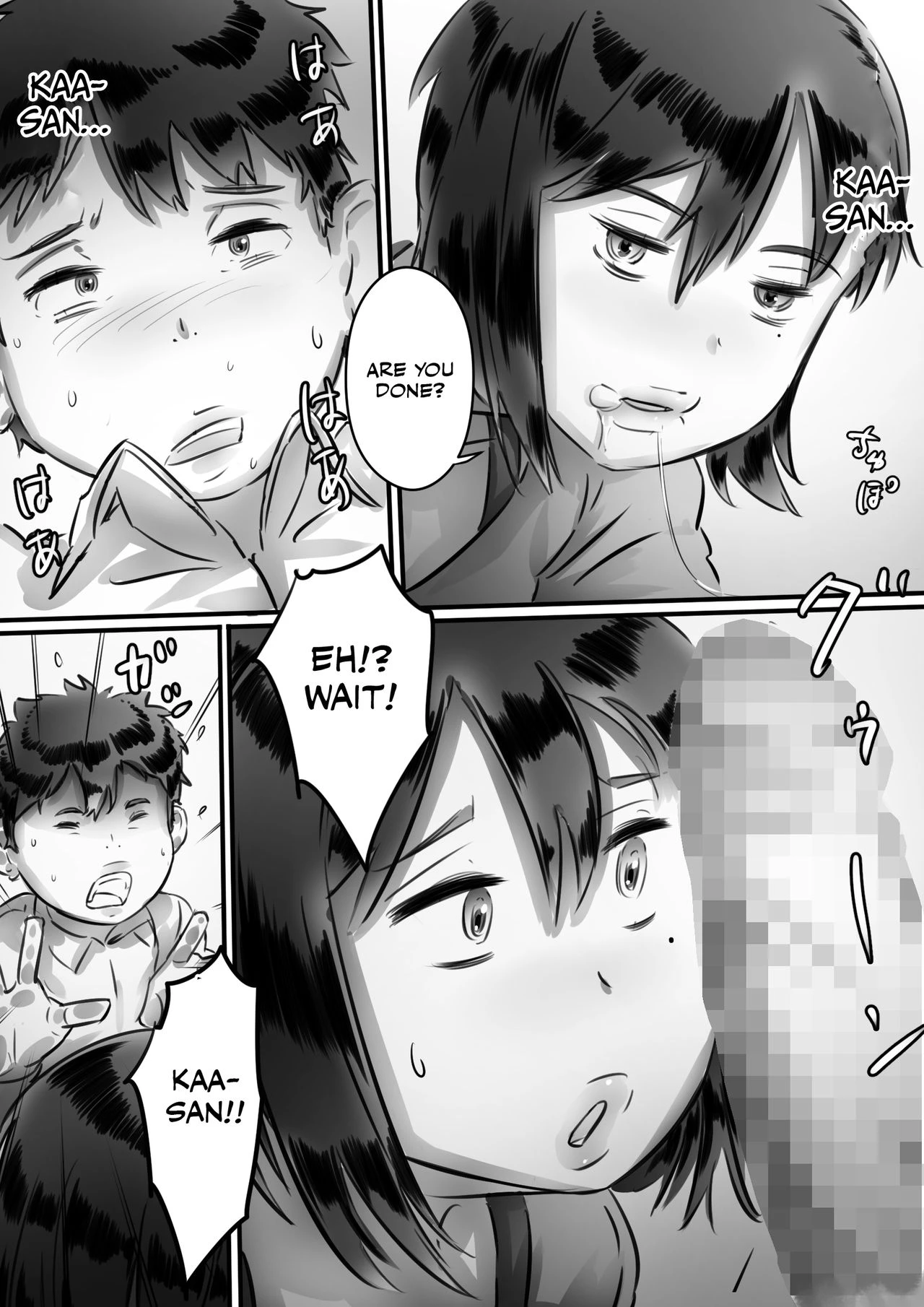Kaa-san wa Boku no Mono! porn comic picture 55