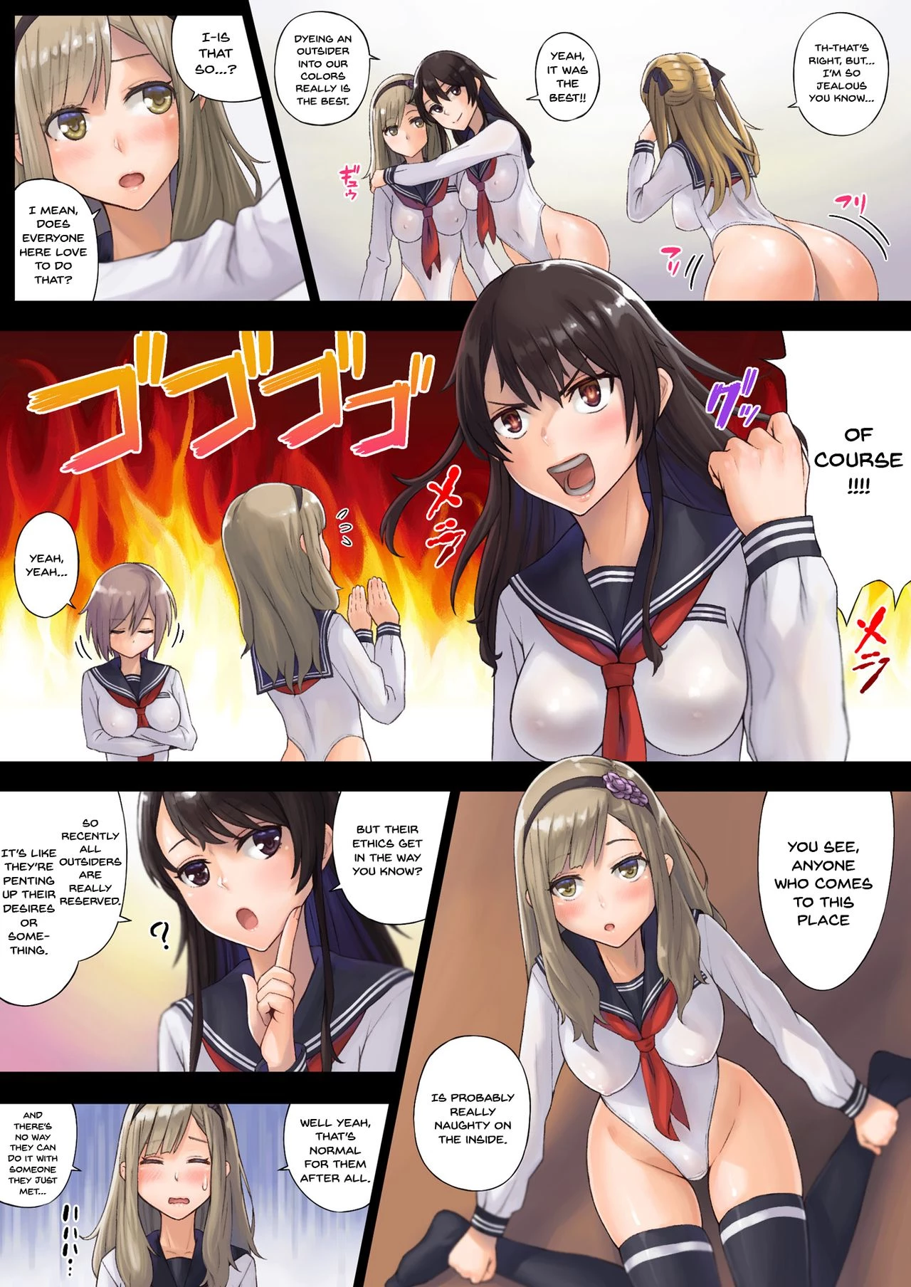 Kaihou Tokku Gakuen Seikatsu porn comic picture 32