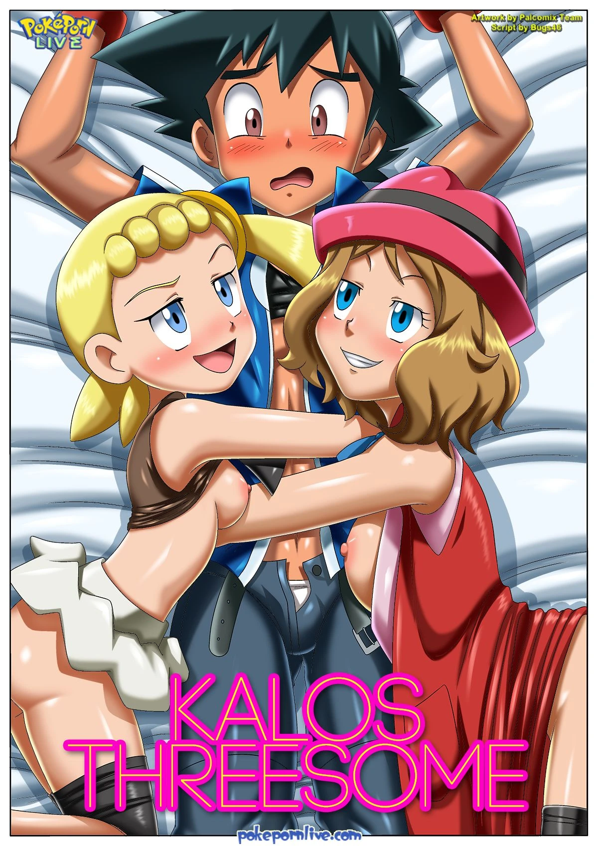 Kalos Threesome porn comic picture 1