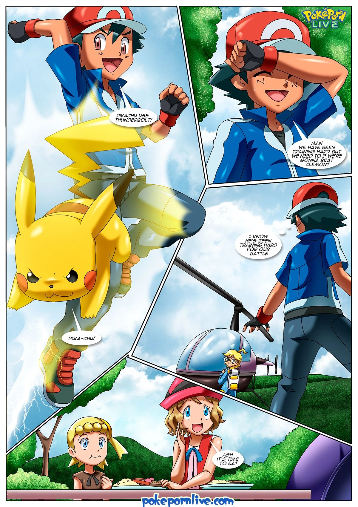 Kalos Threesome porn comic picture 2
