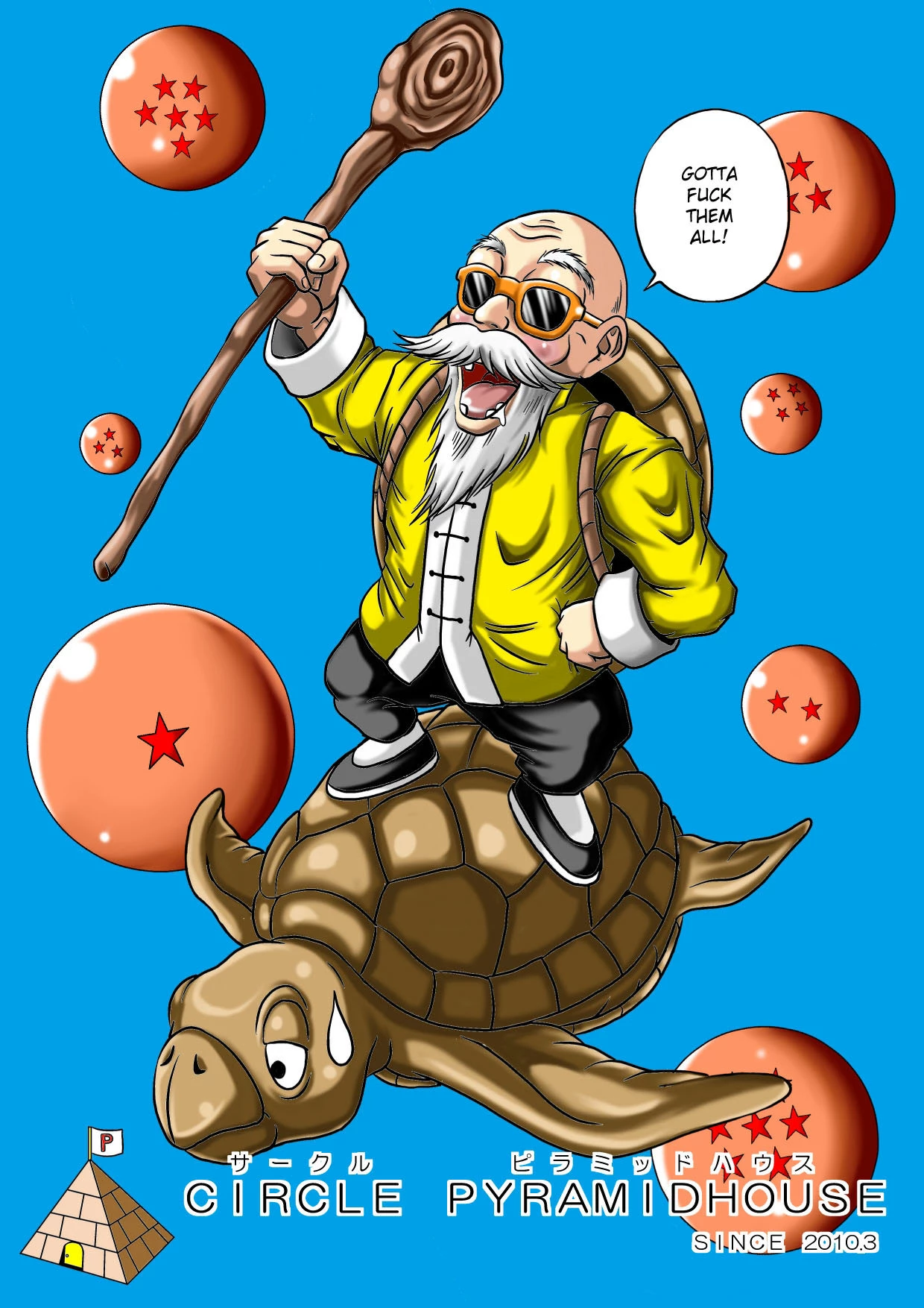 Kame-Sennin no Yabou Kame-Sennin's Ambition 3 porn comic picture 36