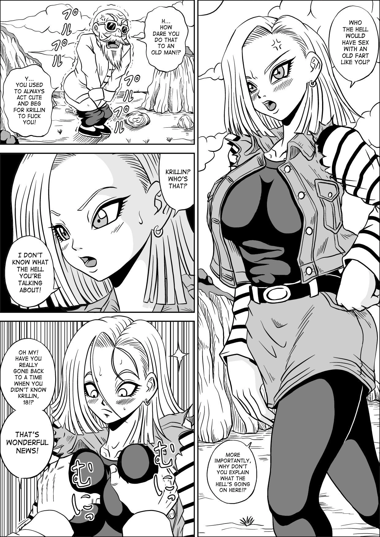 Kame-Sennin no Yabou Kame-Sennin's Ambition porn comic picture 10