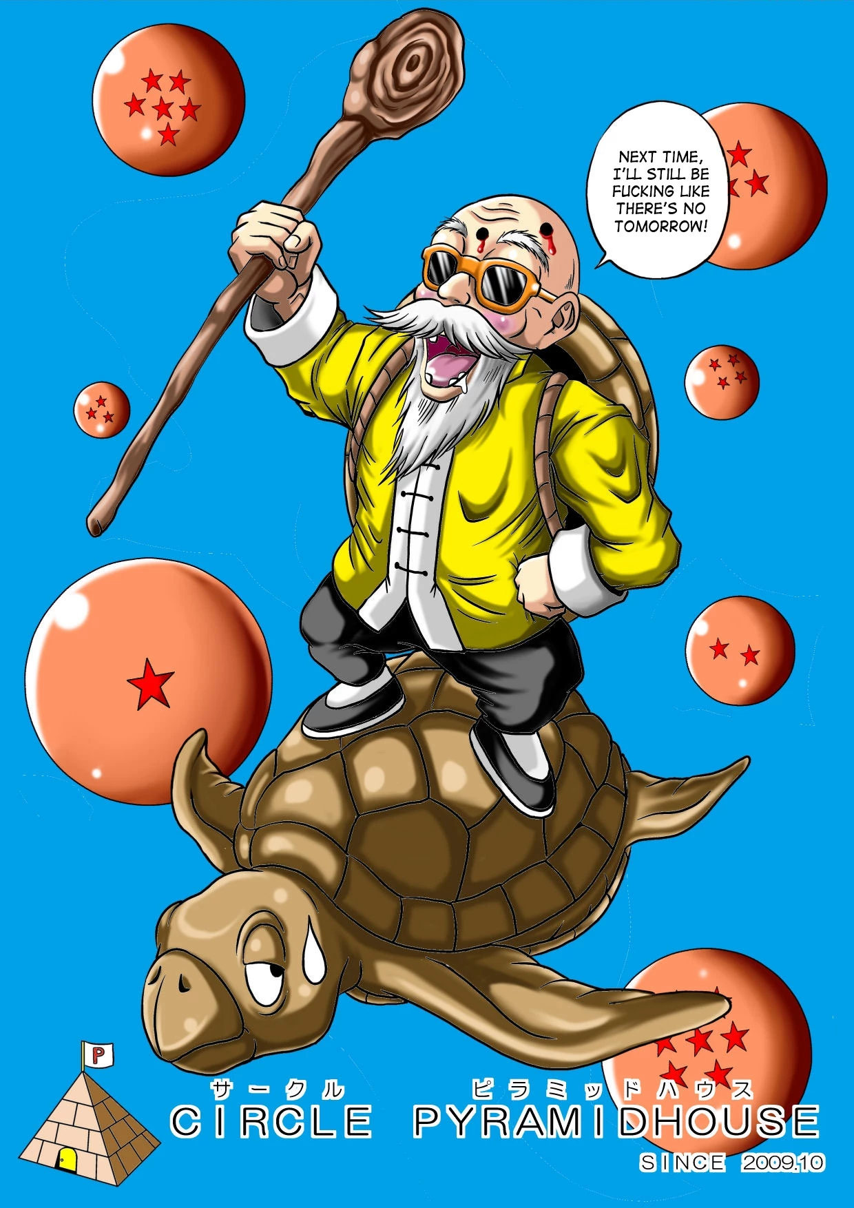 Kame-Sennin no Yabou Kame-Sennin's Ambition porn comic picture 36