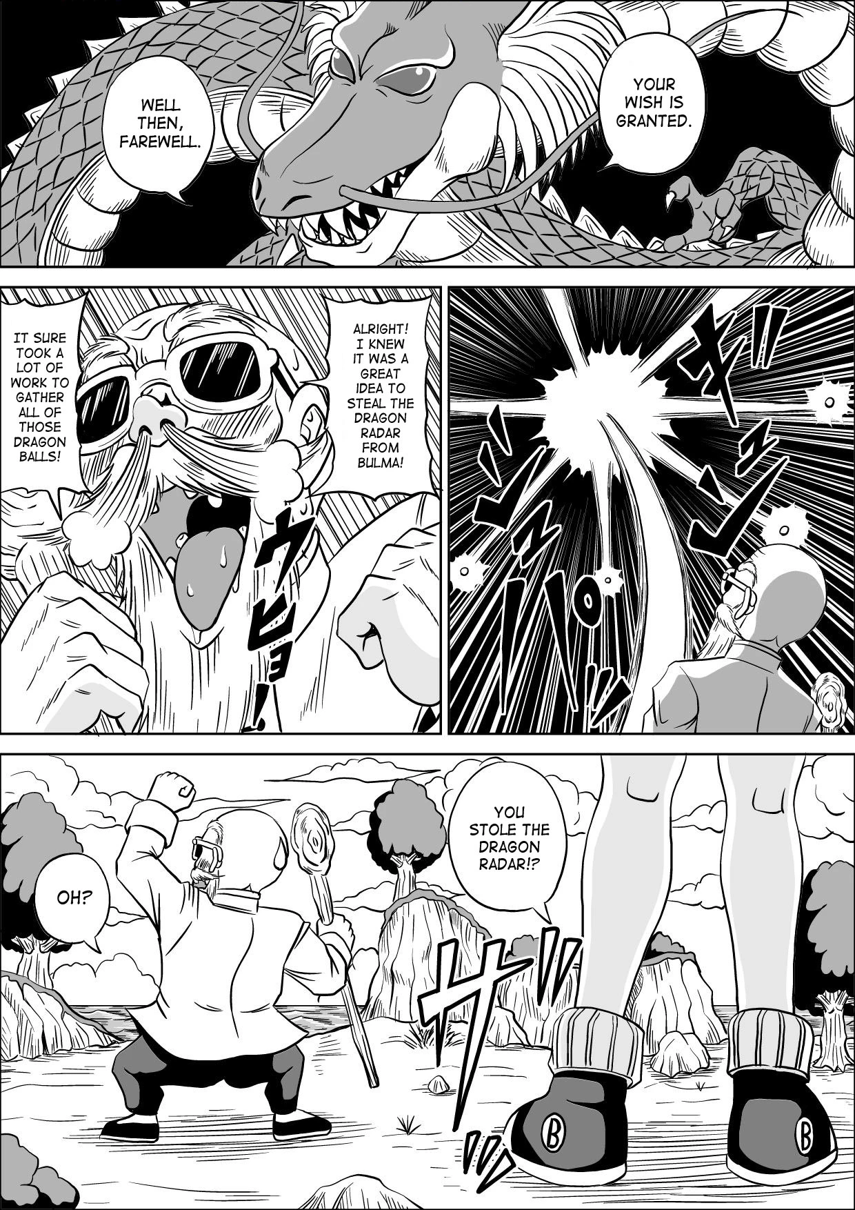 Kame-Sennin no Yabou Kame-Sennin's Ambition porn comic picture 8