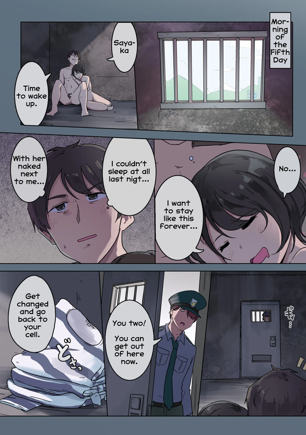 Kangoku Zemi Kanshu ni Zettai Fukujuu o Shiirarete... 2 porn comic picture 1