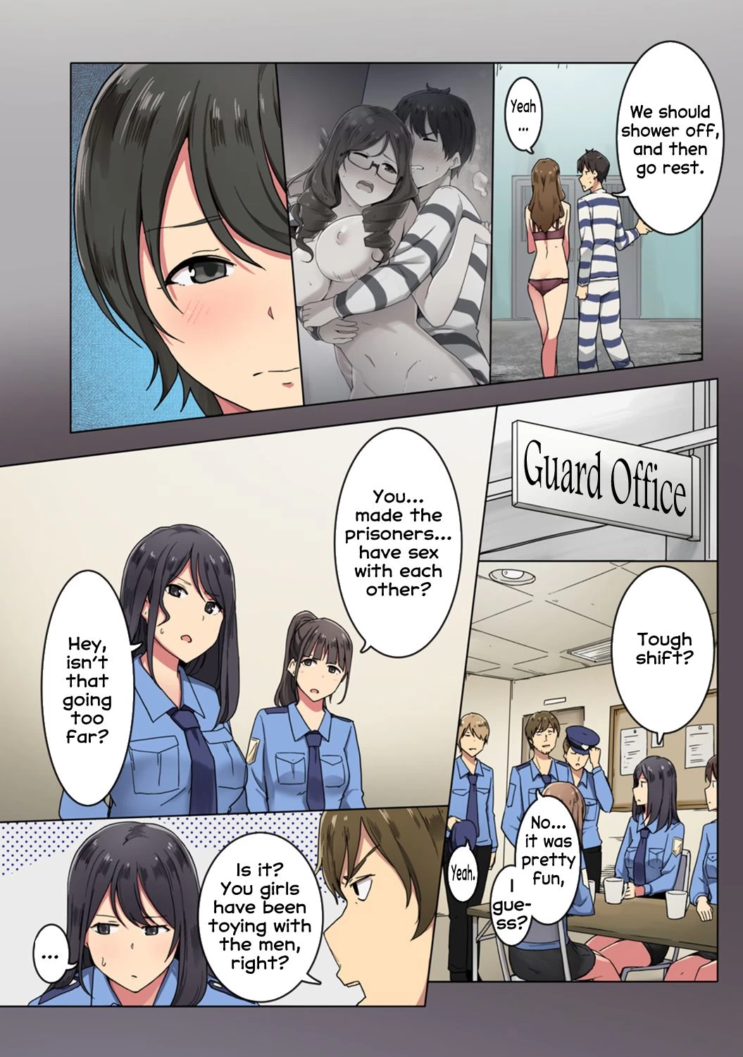 Kangoku Zemi Kanshu ni Zettai Fukujuu o Shiirarete...3 porn comic picture 21