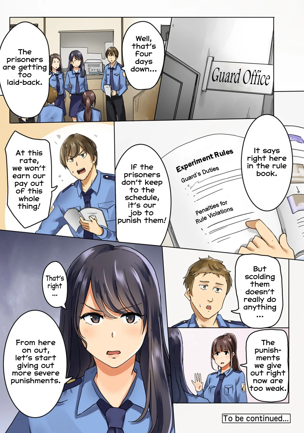 Kangoku Zemi Kanshu ni Zettai Fukujuu o Shiirarete.. porn comic picture 22