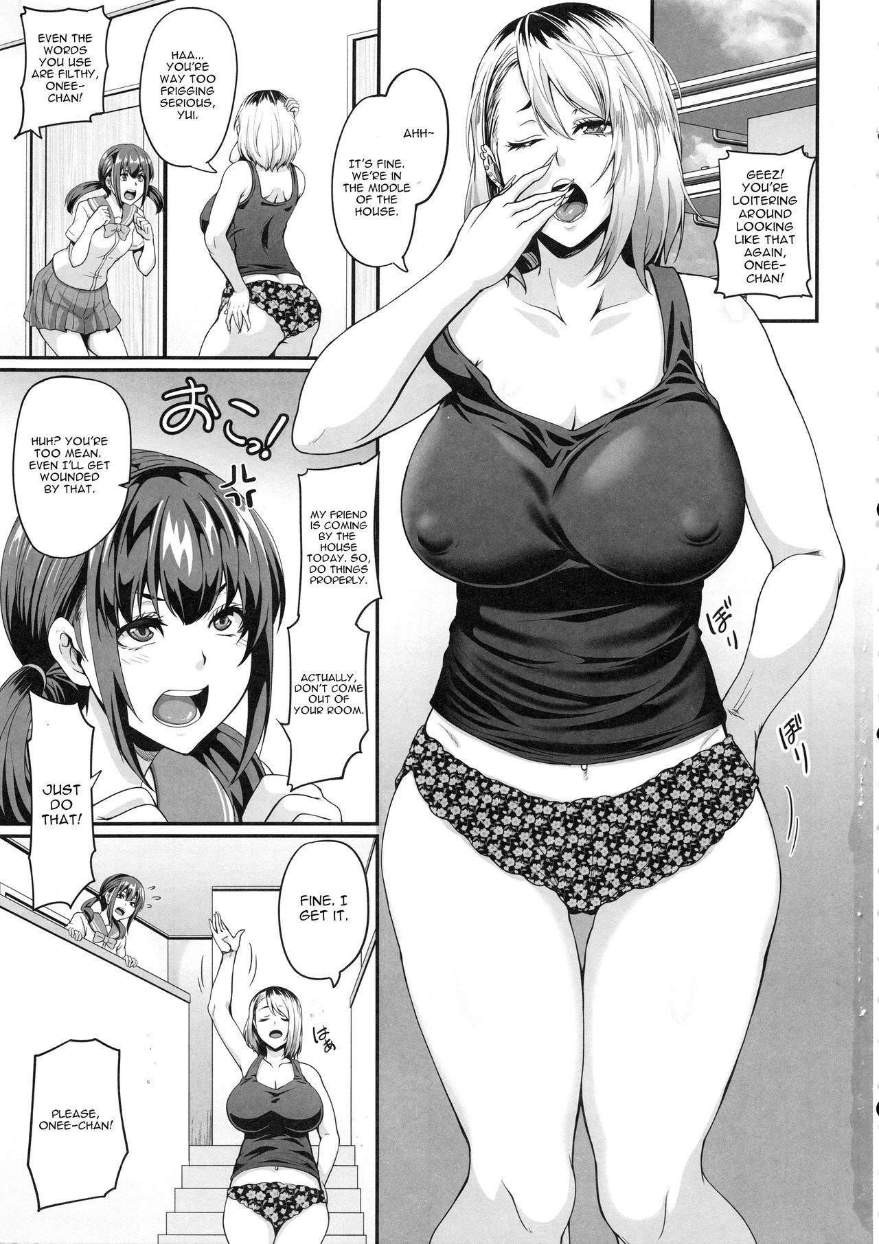 Kanojo no Ane wa Gal de Bitch de Yariman de porn comic picture 2