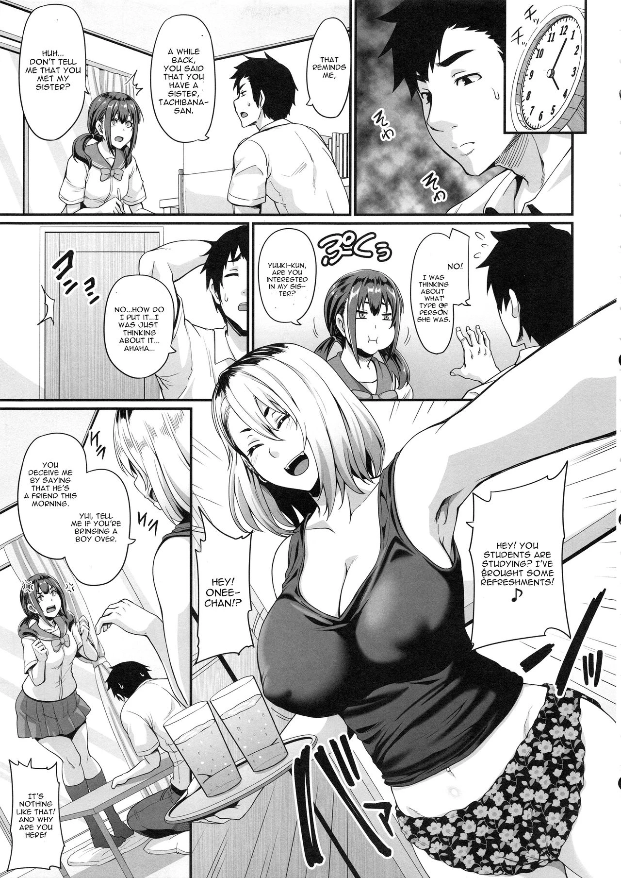 Kanojo no Ane wa Gal de Bitch de Yariman de porn comic picture 6