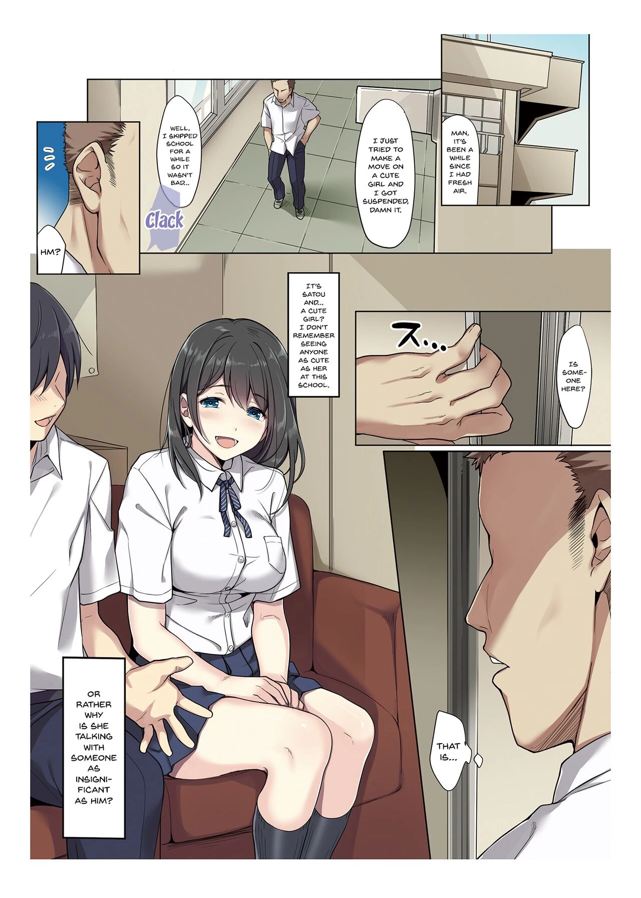 Kanojo no Okashita Ayamachi porn comic picture 3
