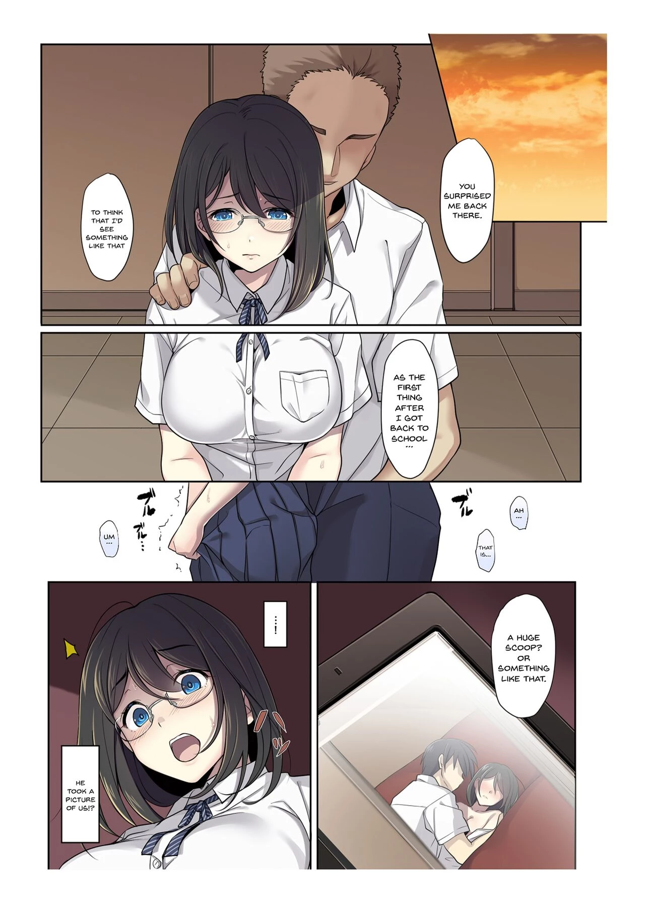 Kanojo no Okashita Ayamachi porn comic picture 9