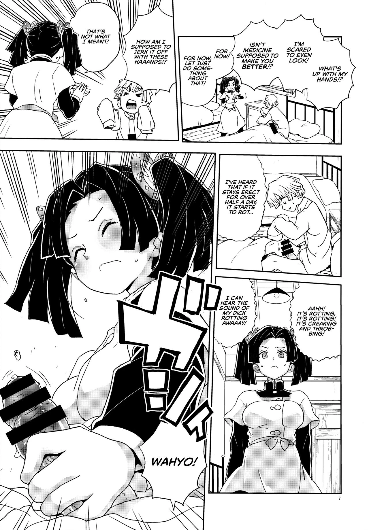 Kanzaki Aoi-chan Arigatou Itsumo Atatakai Kango o Shite Kurete... porn comic picture 6