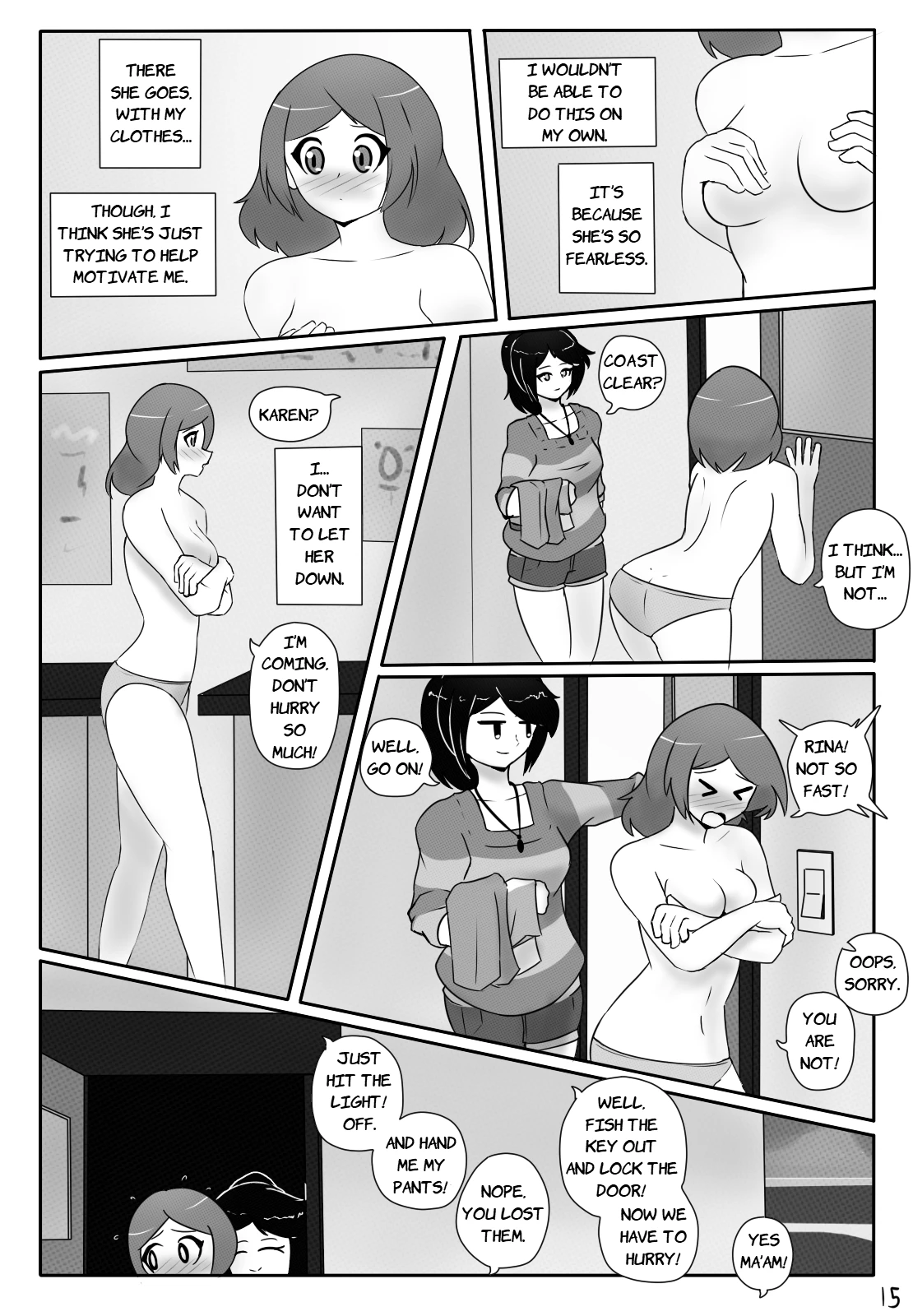 Karen Risks it porn comic picture 15