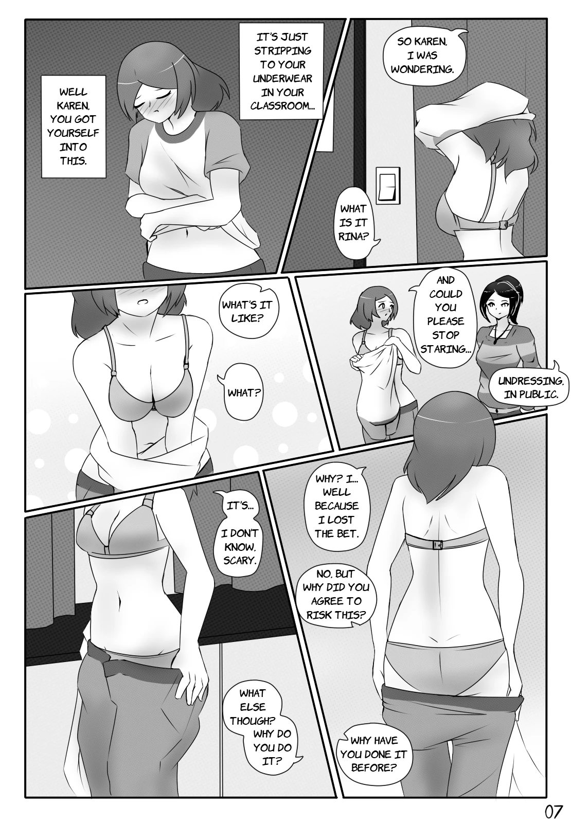 Karen Risks it porn comic picture 7
