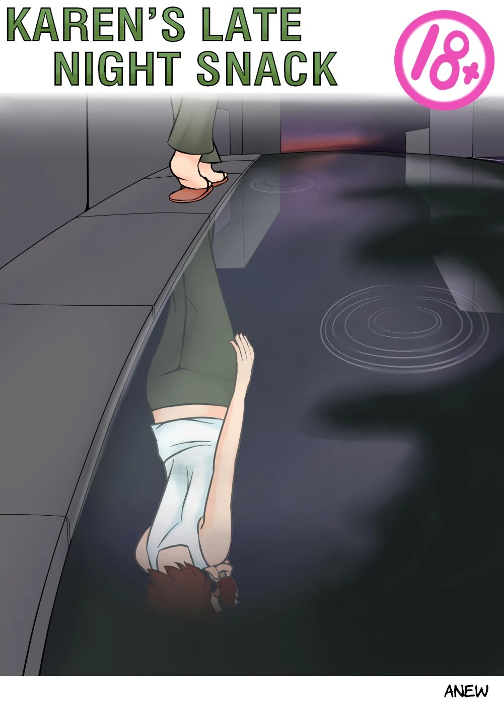 Karen's Late Night Snack porn comic picture 1