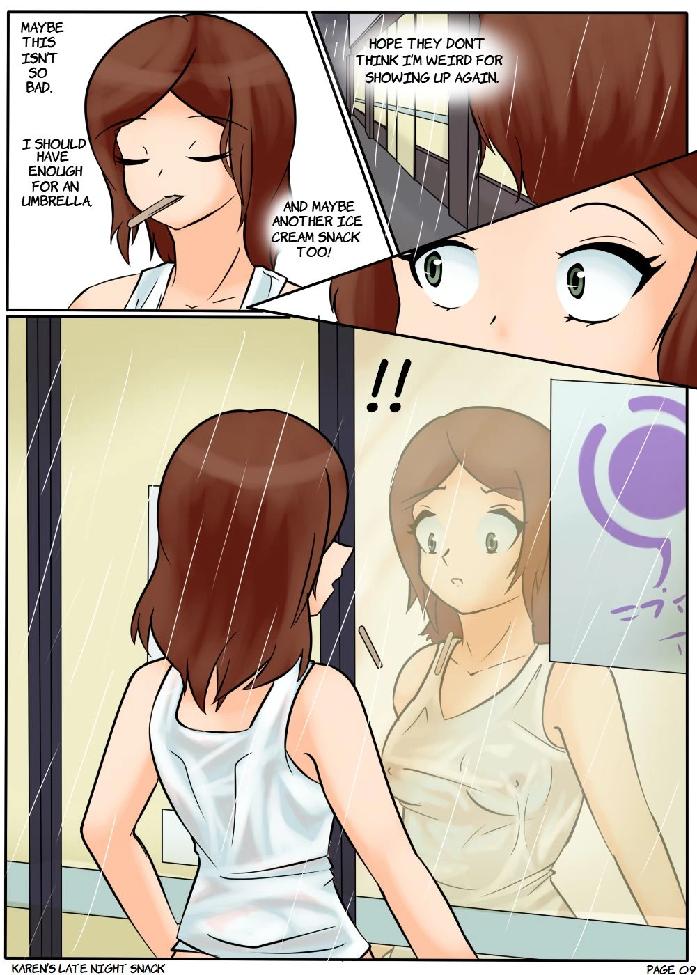 Karen's Late Night Snack porn comic picture 10