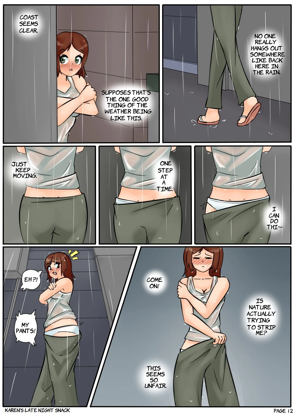 Karen's Late Night Snack porn comic picture 13
