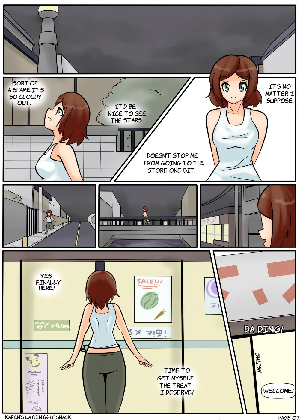 Karen's Late Night Snack porn comic picture 8