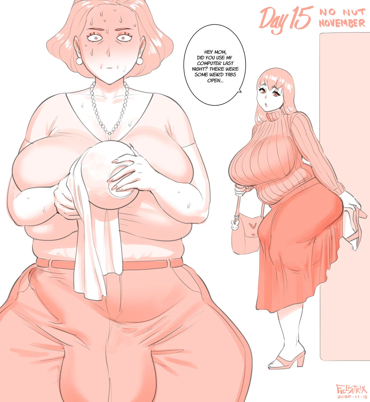 Karen's No Nut November porn comic picture 16