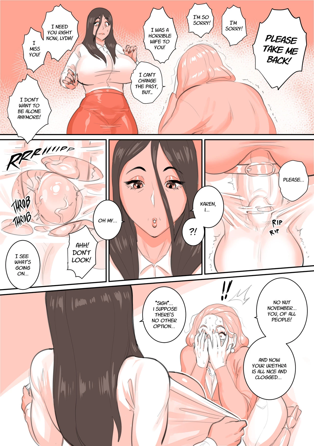 Karen's No Nut November porn comic picture 42