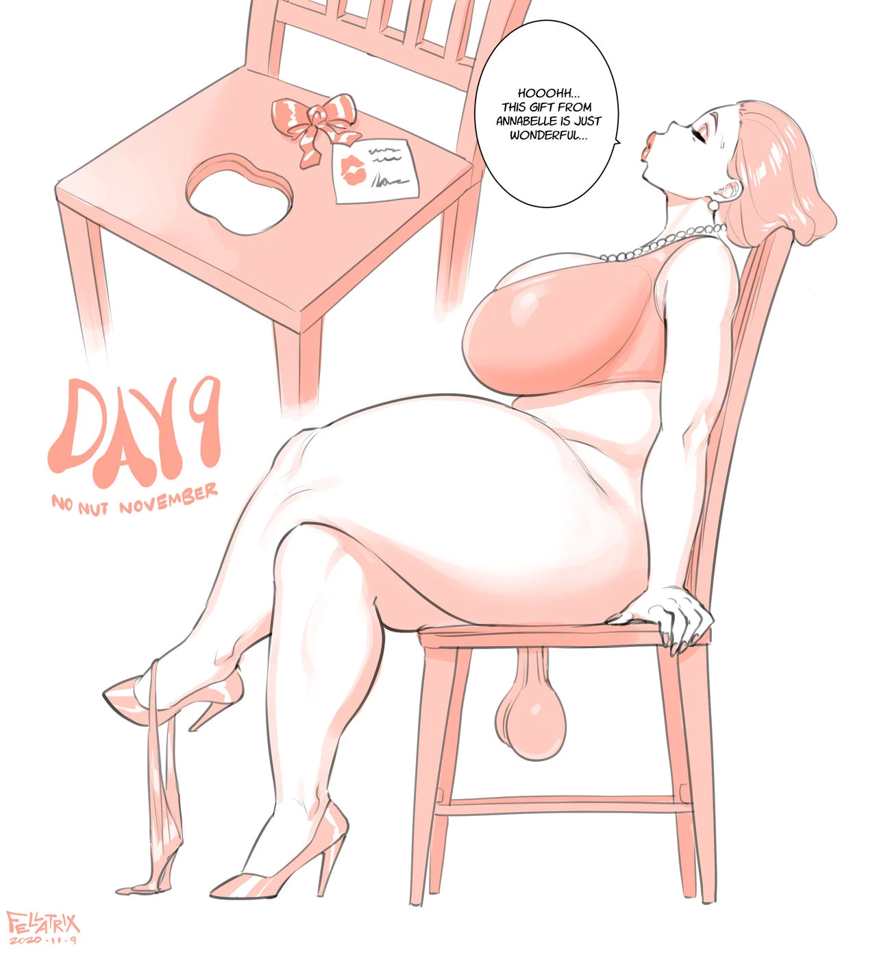 Karen's No Nut November porn comic picture 9