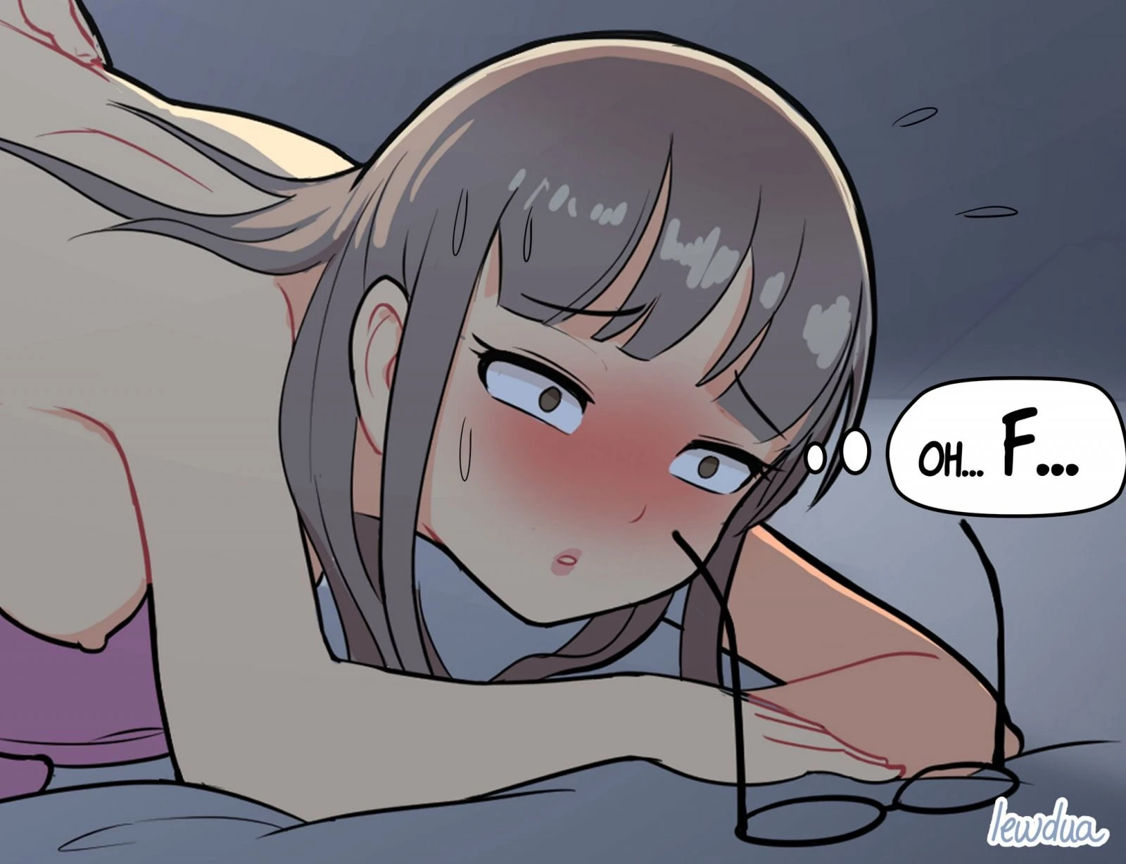 Karen's strapon porn comic picture 29