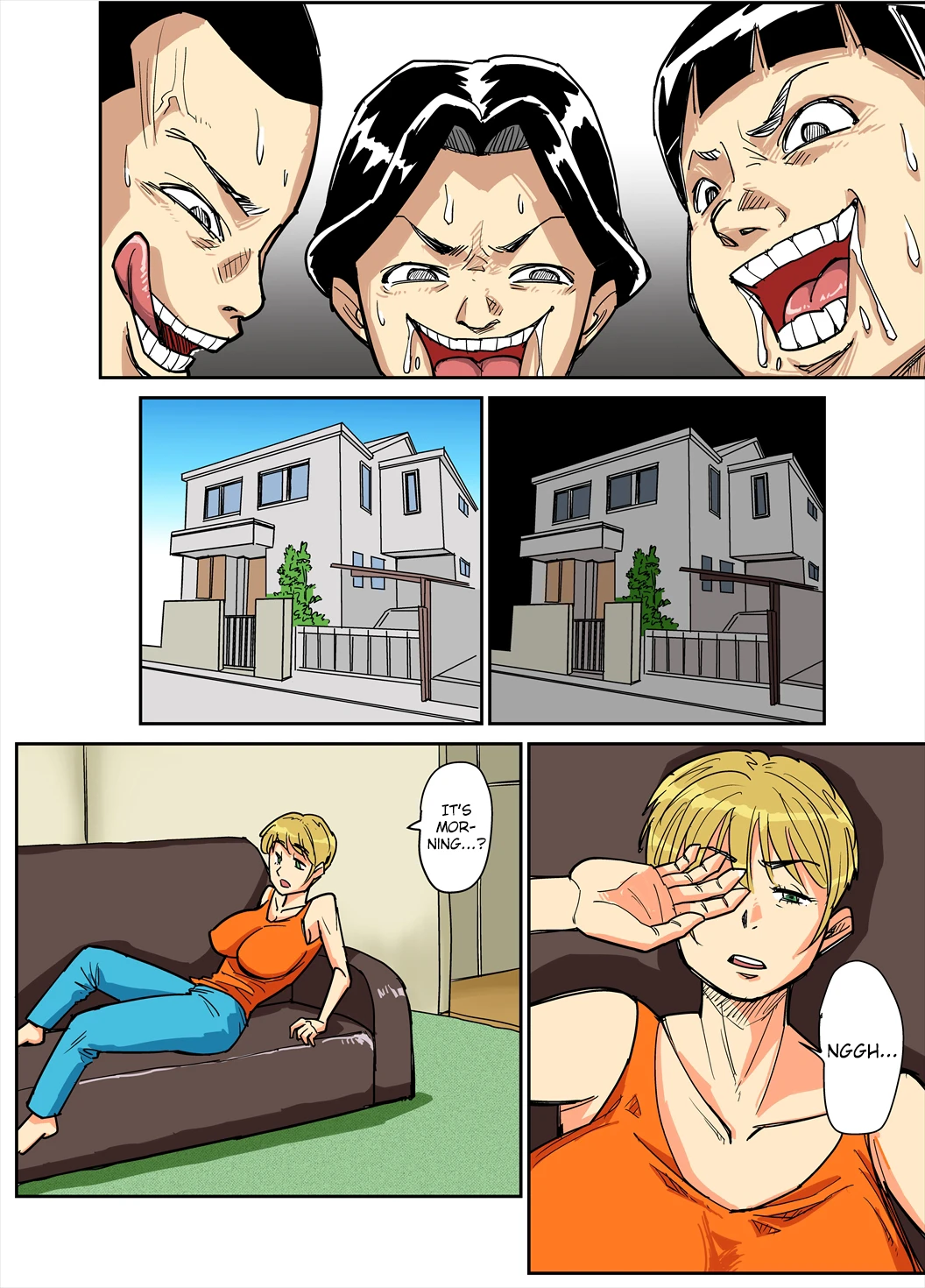 Kazumi to gitei, sono musuko-tachi porn comic picture 26