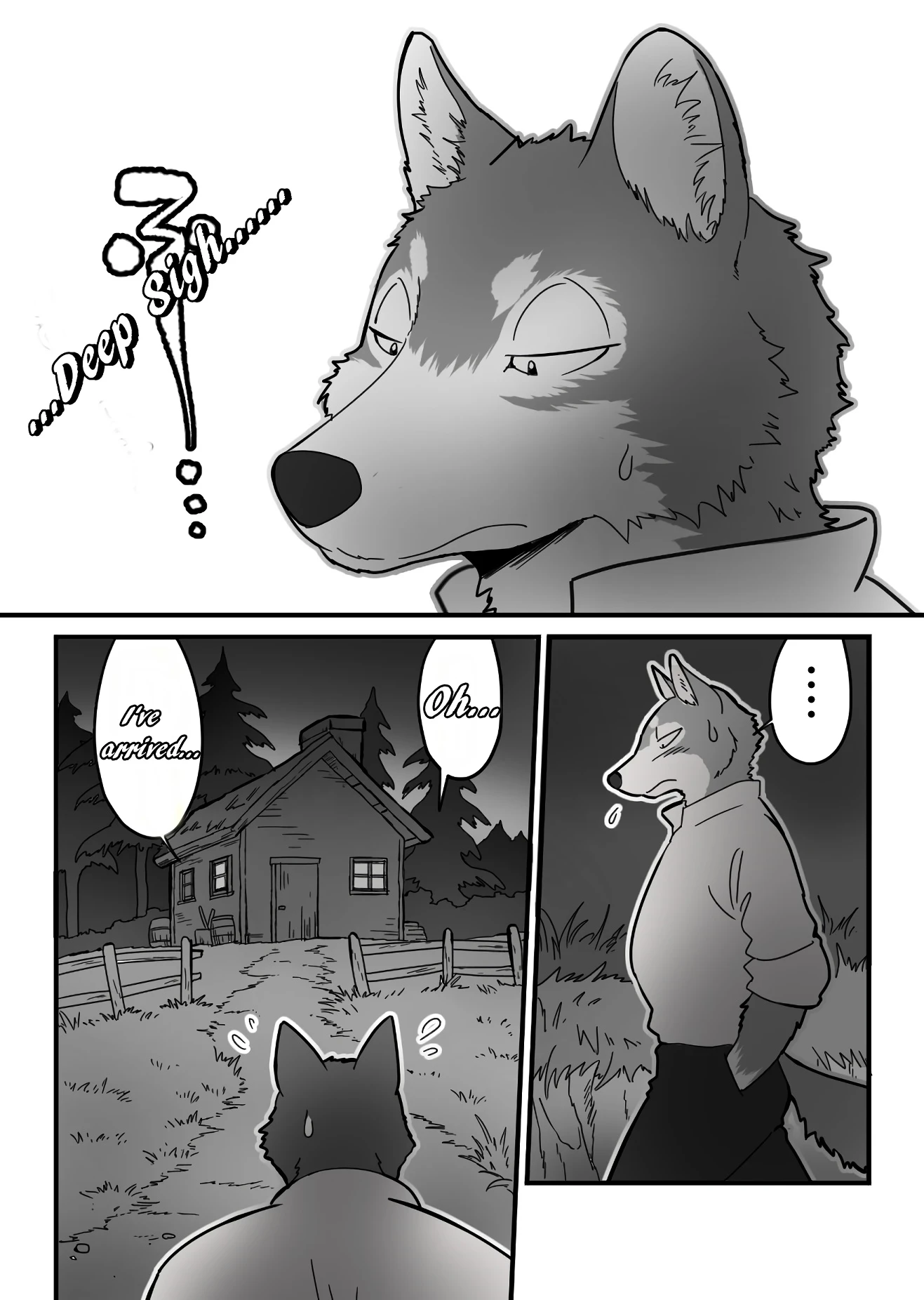 Kemohono Red Riding Hood 2 porn comic picture 2