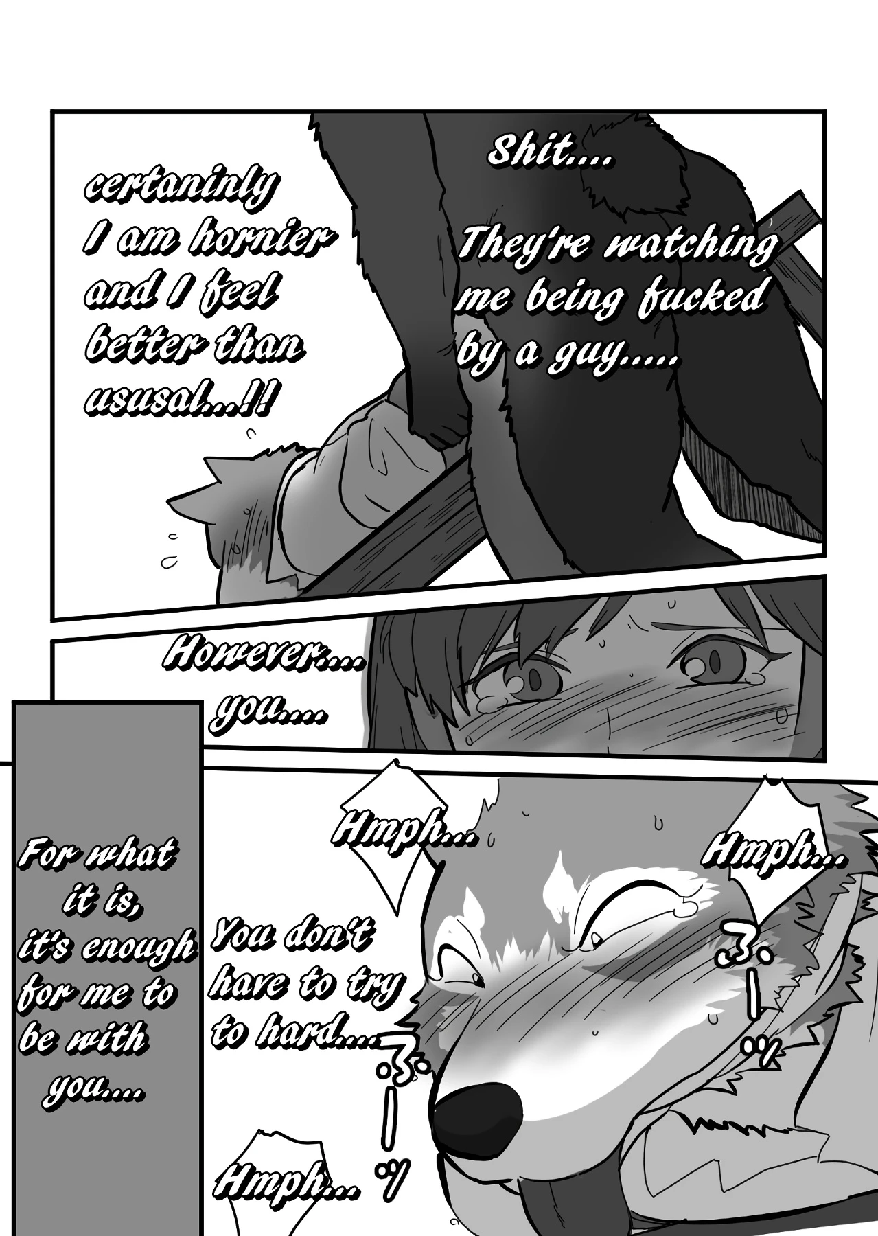 Kemohono Red Riding Hood 2 porn comic picture 32