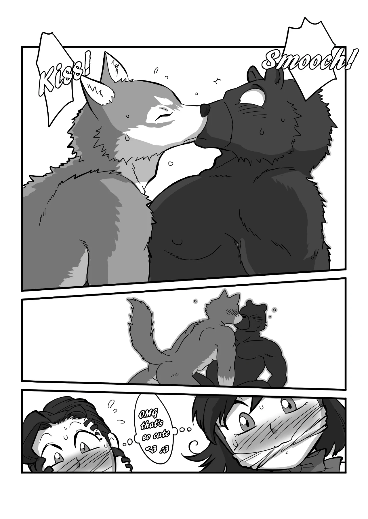 Kemohono Red Riding Hood 2 porn comic picture 44