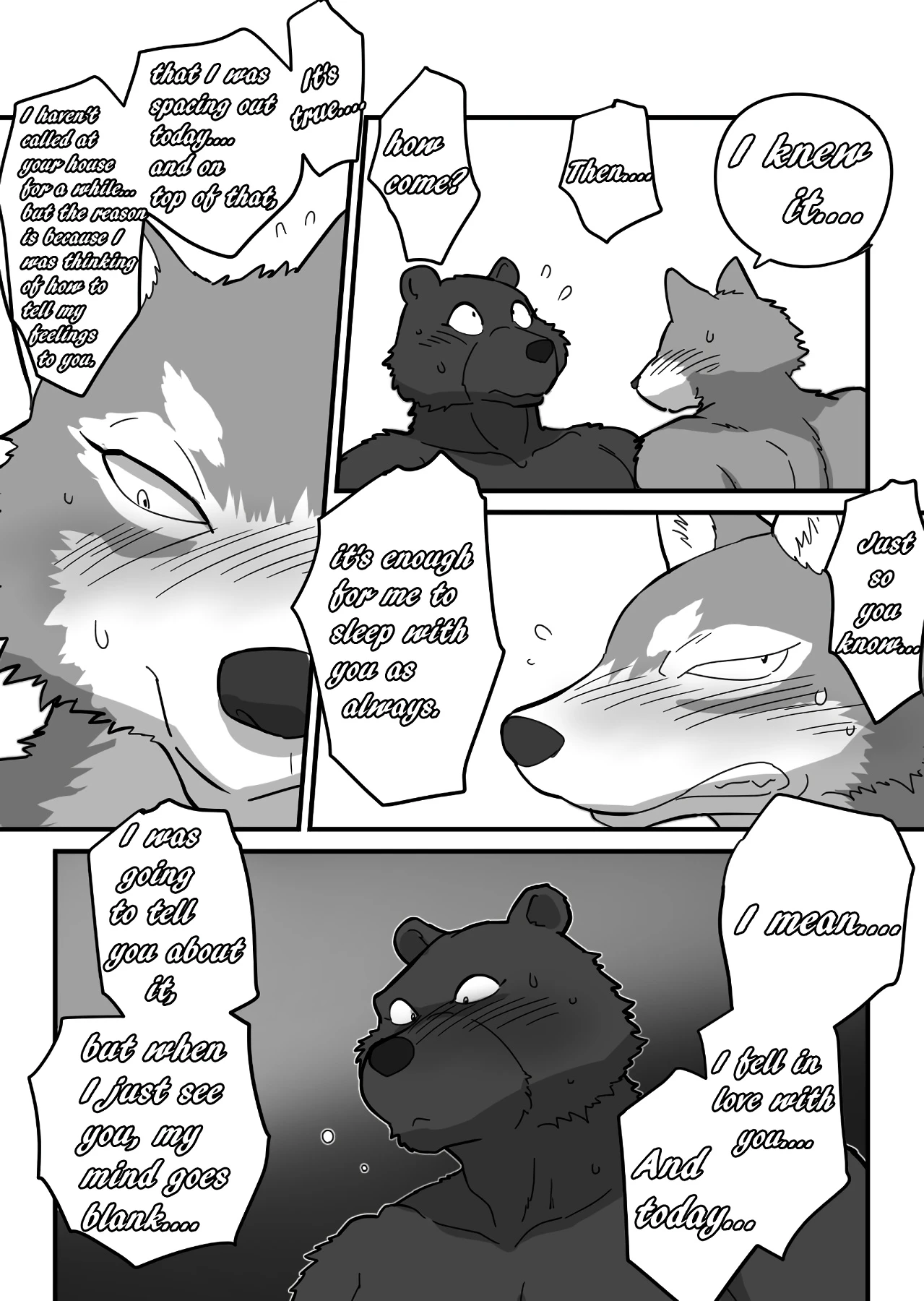 Kemohono Red Riding Hood 2 porn comic picture 46