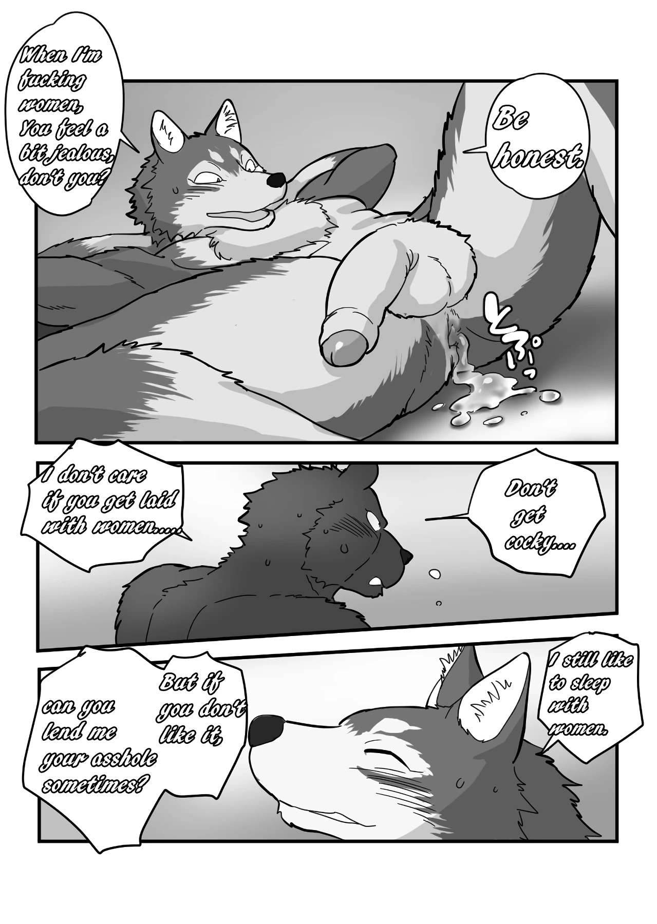 Kemohono Red Riding Hood 2 porn comic picture 61