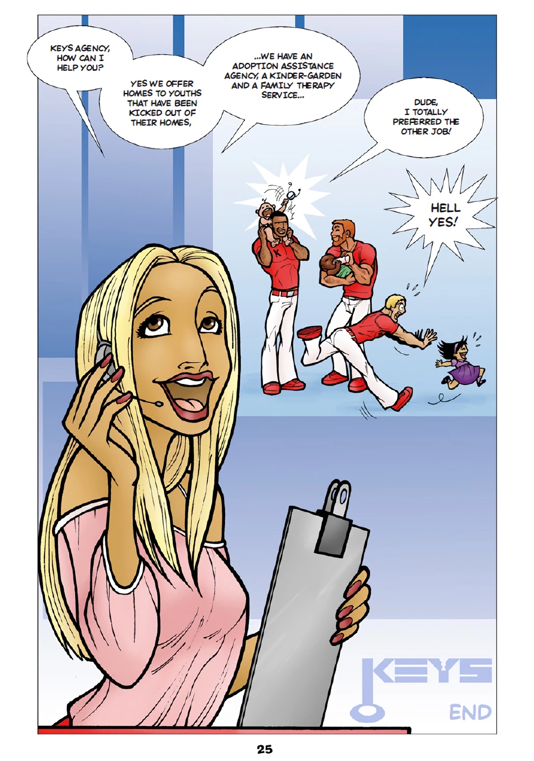 Keys 5 porn comic picture 27
