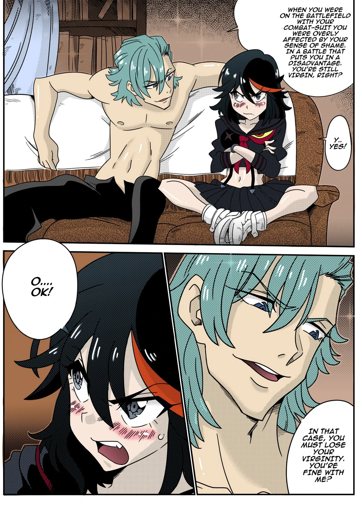 KILL la GARU porn comic picture 2