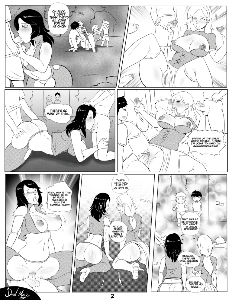 KINDERCURSED porn comic picture 2