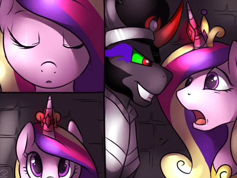 King sombra rapes candace porn comic picture 1