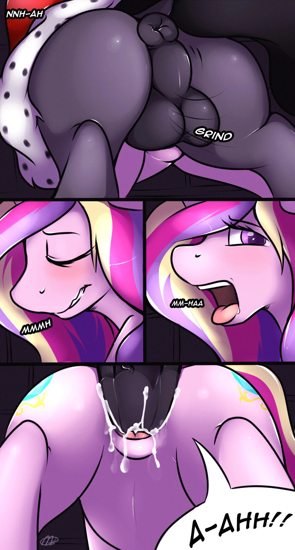 King sombra rapes candace porn comic picture 4