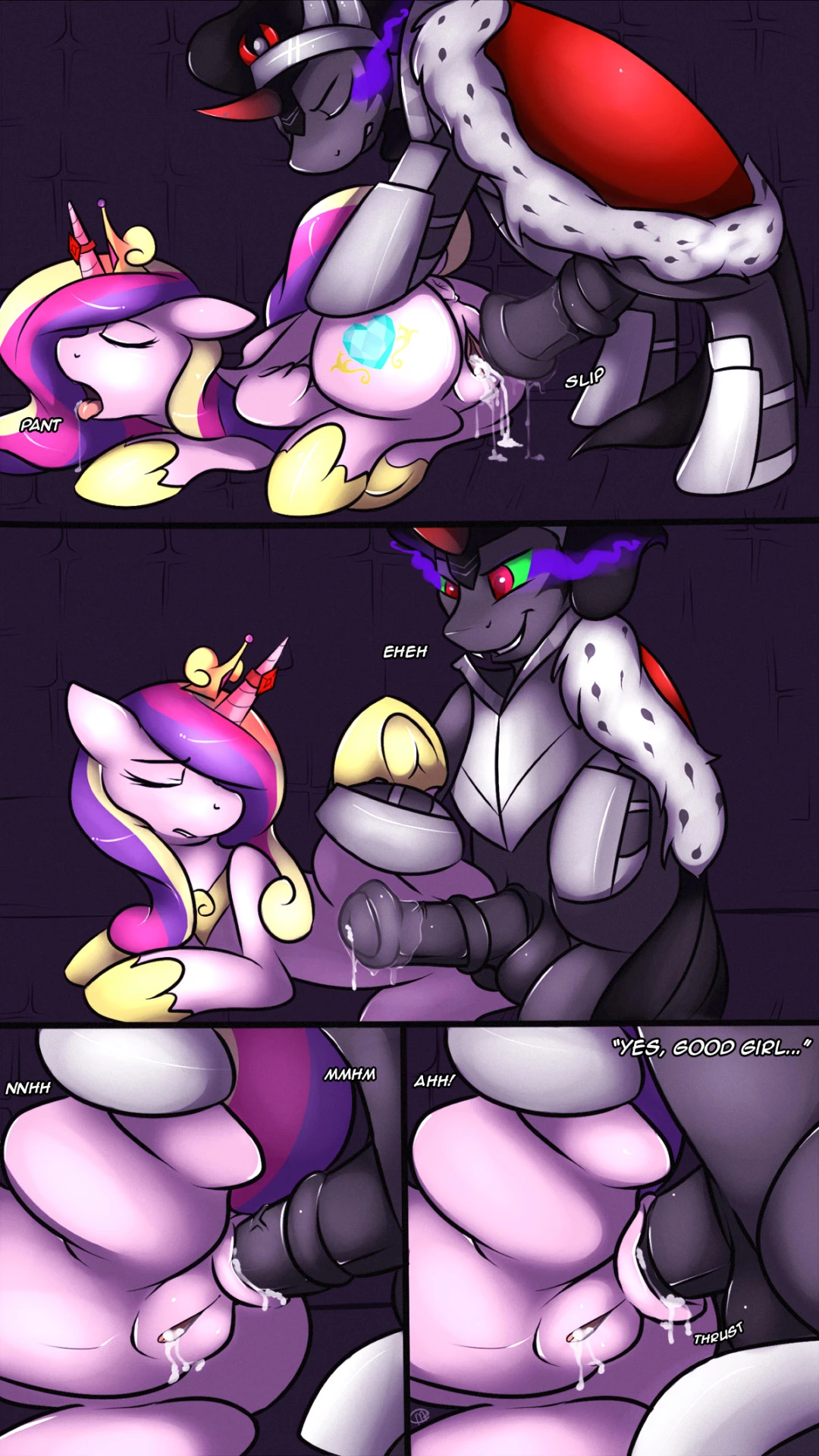 King sombra rapes candace porn comic picture 5