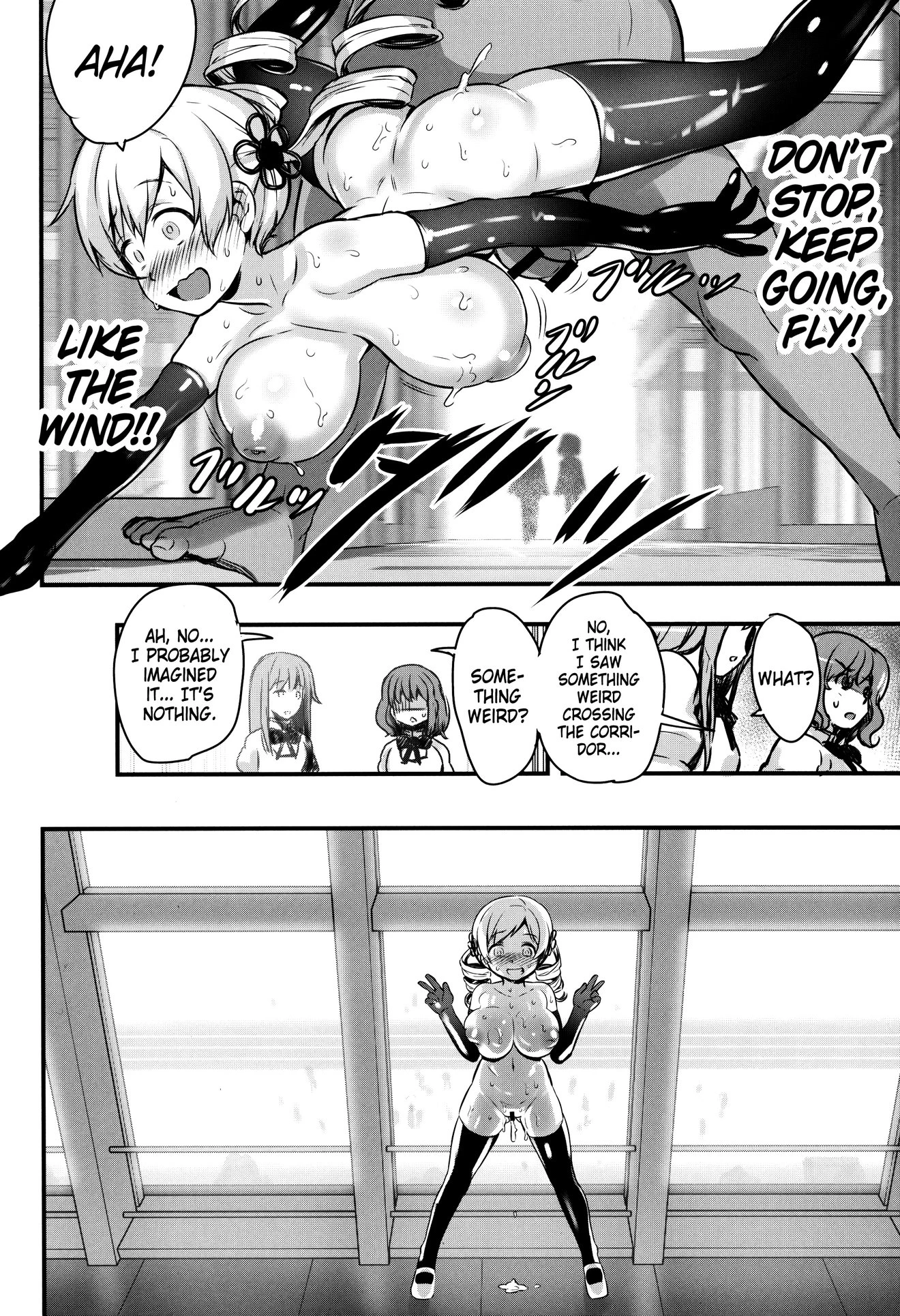 Kinky Porn Movie Debut of Mami Tomoe, 3rd year in Mitakihara Private Middle School porn comic picture 31