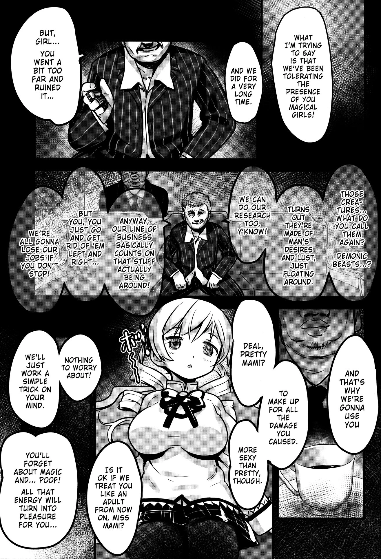 Kinky Porn Movie Debut of Mami Tomoe, 3rd year in Mitakihara Private Middle School porn comic picture 4