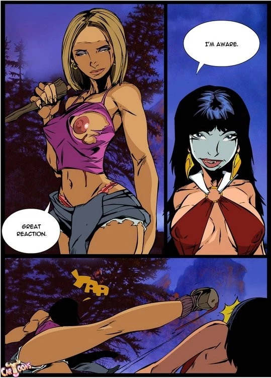 Kitten Tranny porn comic picture 9